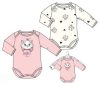 Disney Marie body pentru bebeluși pisică, set de 2 piese