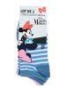Disney Minnie Ocean copii șosete scurte, tălpici 23-34