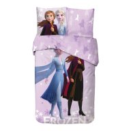   Disney Regatul de gheață Magical Frost set de lenjerie de pat 140x200cm, 65x65 cm