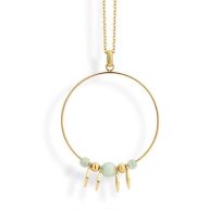 Victoria Colier cu mărgele aurii