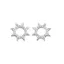 Victoria Cercei de Soare Argintii cu Piatra Albă