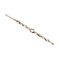 Victoria Brățară colorată aur roz