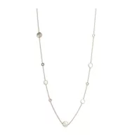 Victoria Colier auriu roz cu model alb