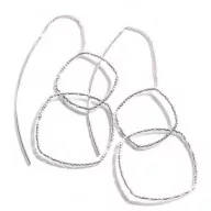 Victoria Cercei de culoare argintie