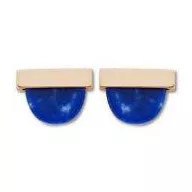 Victoria Cercei cu model albastru auriu roz