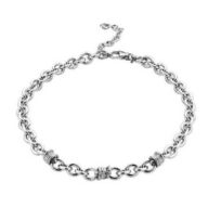 Victoria Lanț de culoare argintie