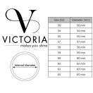 Victoria Brățară de culoare rose gold cu modele albe