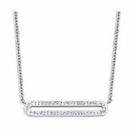 Victoria Lanț argintiu cu pietre albe