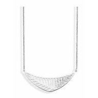 Victoria Colier Jungle de culoare argintie cu pietre