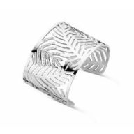 Victoria Brățară Jungle cu pietre de culoare argintie