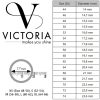 Victoria rose gold Victoria inel cu model albastru