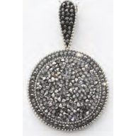 Victoria Pandantiv argintiu cu pietre